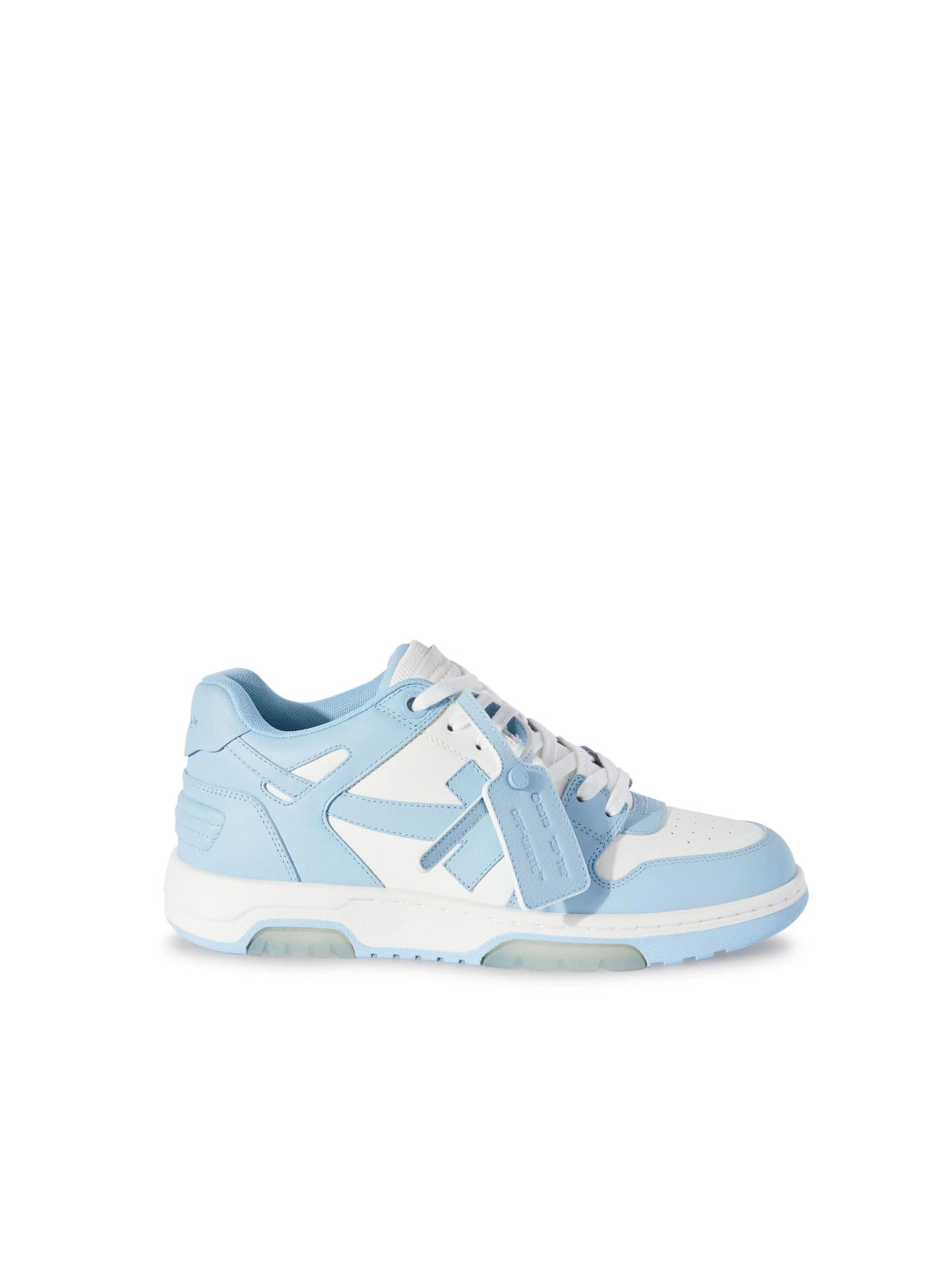 "Off" Sneaker Baby Blue/White