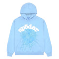 "Sp5der" Hoodie Baby Blue