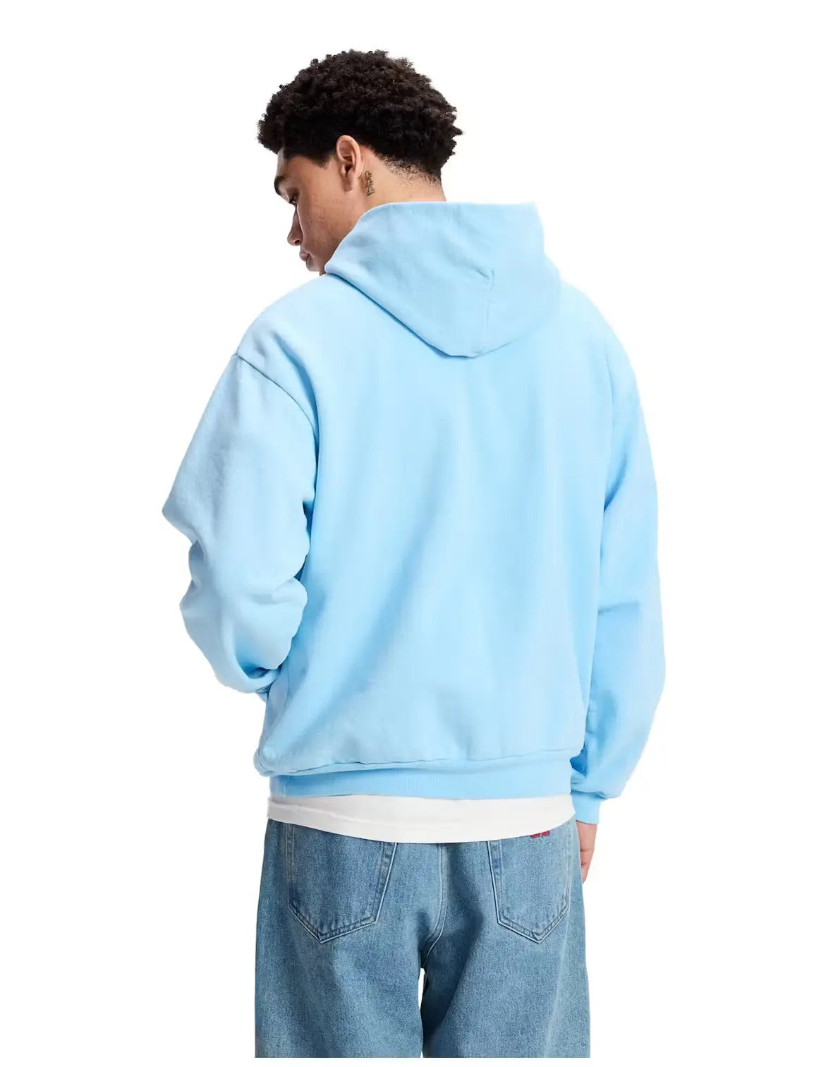 "Sp5der" Hoodie Baby Blue