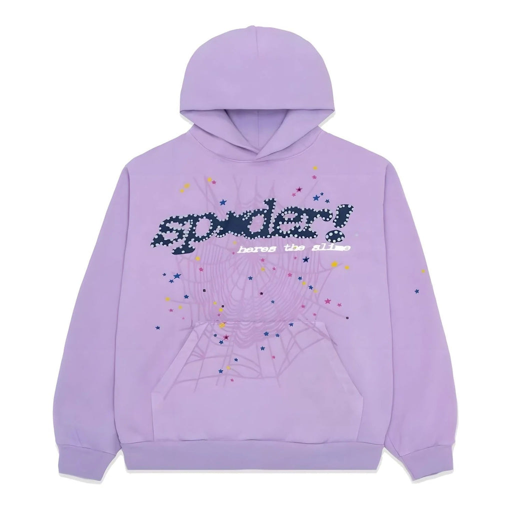 "Sp5der" Hoodie Lilac