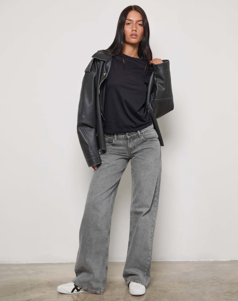 MIA Jeans mit niedriger Taille