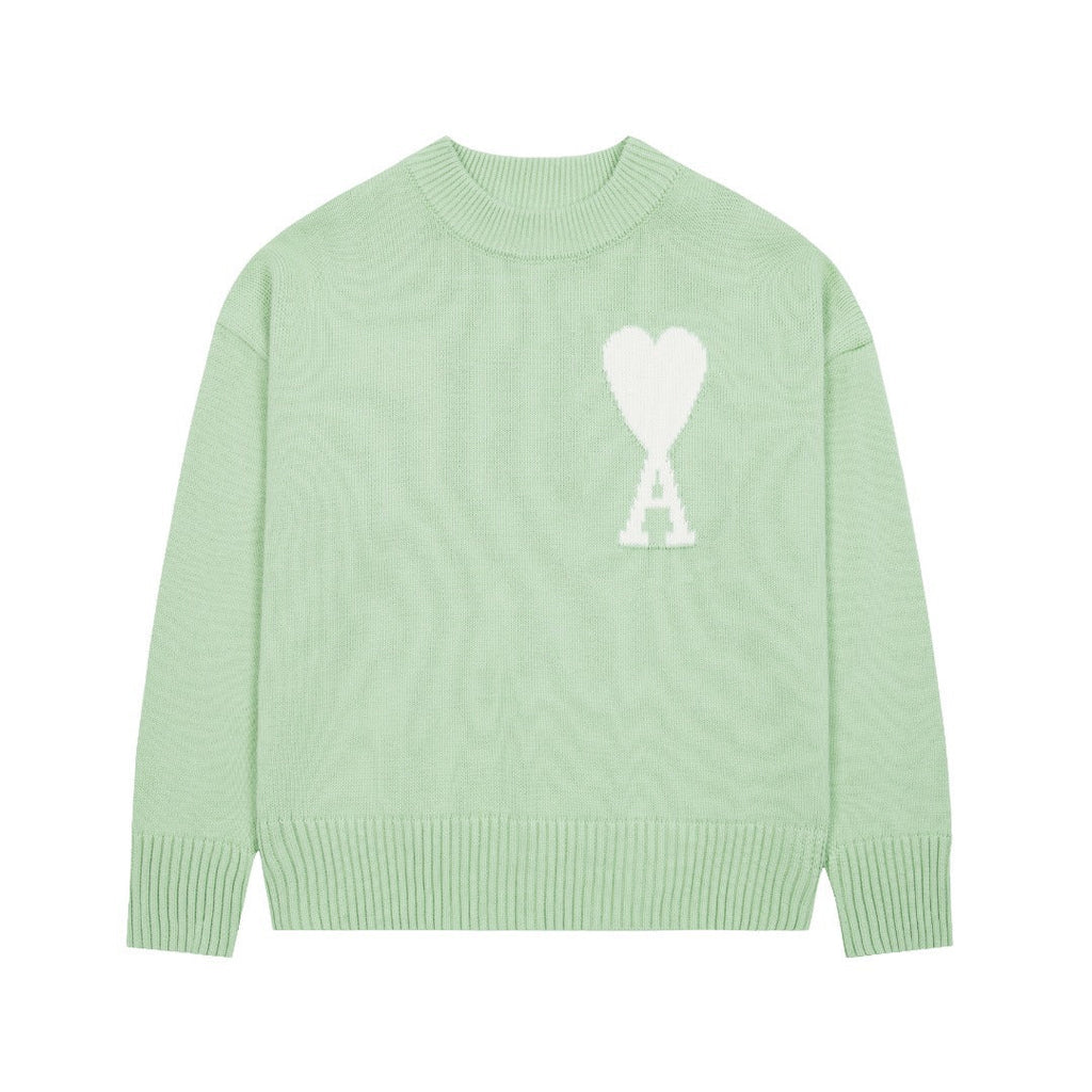 "Heart" - Sweater Mint