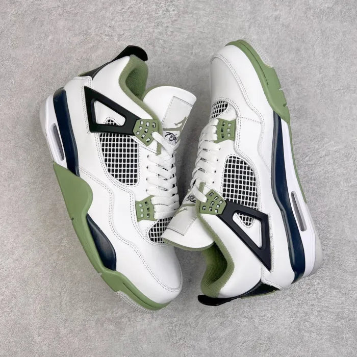 AJ4 Olive Green